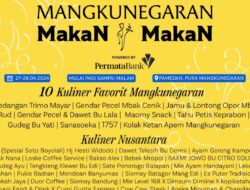 Jangan Terlewat, Ada Festival Kuliner Favorit Raja-raja Mangkunegaran di Pura Mangkunegaran
