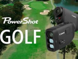 Kamera Pengintai Laser Canon PowerShot GOLF dengan Jangkauan Pengukuran 732m, Fungsi Kamera Digital Diluncurkan