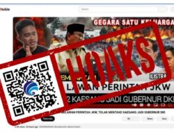 [HOAKS] Prabowo Lawan Perintah Presiden Joko Widodo, Tolak Mentah-mentah Kaesang Pangarep Jadi Gubernur DKI Jakarta