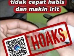 [HOAKS] Video Cara Menghemat Gas LPG Dengan Mengelem Karet Segel Tabung Gas