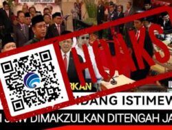 [HOAKS] MPR Gelar Sidang Istimewa Lengserkan Presiden Jokowi