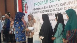 Sebanyak 1.000 Ustadz dan Ustadzah di Sukoharjo Terima Bantuan Baznas Rp250 Ribu