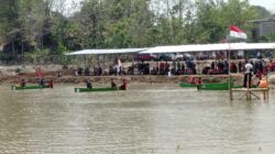 Dibuka Bupati, Lomba Perahu Dayung Desa Jangglengan Sukoharjo Berlangsung Seru