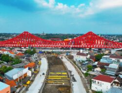 Penampakan Progres Pembangunan Undespass Joglo Kota Solo