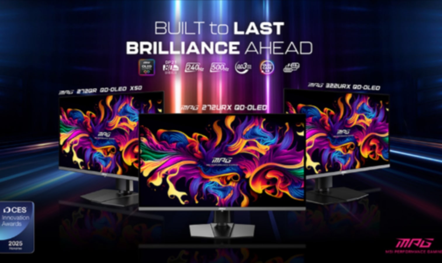 MSI’s CES 2025 Gaming Monitors: AI-Powered Performance