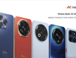 Jajaran Meizu Mblu 22 dan Note 22 Diumumkan Secara Global dengan 5G dan Pengisian Cepat