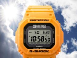 Casio G-Shock G-5600SFJ-9 Diluncurkan di Jepang dan Inggris dengan Surfrider Foundation