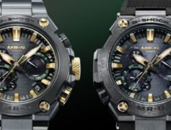 Jam Tangan G-Shock MR-G Kurogane-Iro dari Casio yang Menampilkan Desain Titanium dan Samurai Premium Diluncurkan