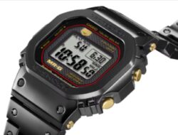 Casio Garap Edisi Terbatas MR-G G-Shock dengan DLC Titanium Hitam, Hanya 500 Unit