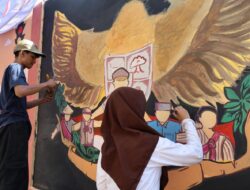 Salurkan Bakat Seni Generasi Muda, Polres Sukoharjo Gelar Lomba Seni Mural