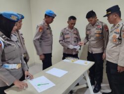 Pastikan Personel Bebas Narkoba, Polres Sukoharjo Gelar Tes Urin Dadakan
