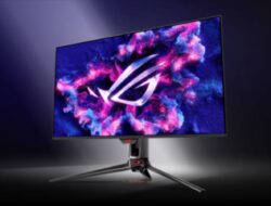 Asus Meluncurkan Monitor Gaming PG32UCDMR dengan DisplayPort 2.1a dan Panel 4K QD-OLED 240Hz