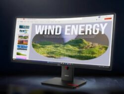 Lenovo Meluncurkan Monitor Ultrawide Melengkung 34 Inci dengan Refresh Rate 120Hz dan Docking USB-C, Segini Harganya