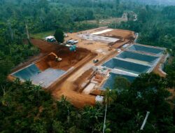 Penampakan Pembangkit Listrik Tenaga Panas Bumi Pertamina di Lampung