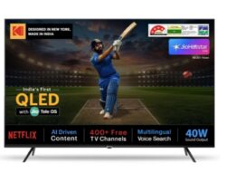 OS JioTele Memulai Debutnya di TV QLED 4K Baru Kodak