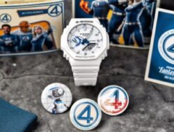 Koleksi Jam Tangan Edisi Terbatas G-Shock x Marvel Fantastic Four Diluncurkan di Inggris