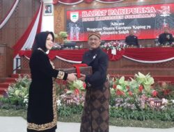 Rapat Paripurna Harlah Sukoharjo ke-79 DPRD Sukoharjo, Bupati Pidato Berbahasa Jawa