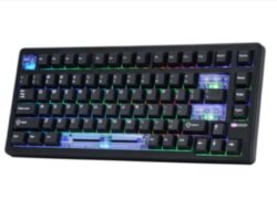 Epomaker Meluncurkan Keyboard dengan Sakelar Magnetik HE80 dengan Polling 8K dan Pencahayaan RGB