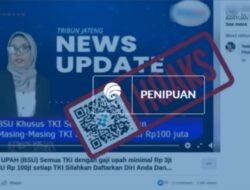 [HOAKS] Pemerintah Berikan Bantuan Subsidi Upah Rp100 Juta kepada TKI