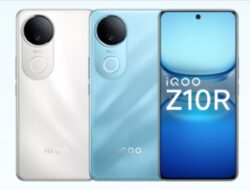 iQOO Z10R Diluncurkan dengan Layar AMOLED Lengkung 120Hz, Dimensity 7400, dan Baterai 5700mAh