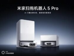 Robot Vacuum Mop 5 Pro dari Xiaomi Memulai Debutnya dengan Pembersihan Bertenaga AI dan Daya Hisap 23.000Pa