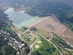 Penampakan Bendungan Meninting di Lombok Barat Setelah Selesai Dikerjakan Hutama Karya