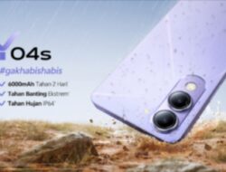 Vivo Y04s Diluncurkan dengan Layar 90Hz, Baterai 6000mAh, dan Peringkat IP64