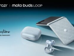 Motorola Luncurkan Razr 2025 Bertabur Swarovski dan Buds Loop dalam Warna Pantone Ice Melt