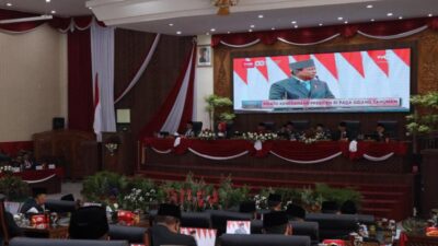 Peringati HUT Kemerdekaan ke-80 RI, DPRD Sukoharjo Gelar Rapat Paripurna Mendengarkan Pidato Kenegaraan Presiden
