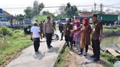 BBWSBS Tak Beri Respon, Bupati Sukoharjo Turun Cek Lokasi Terdampak Bengawan Solo