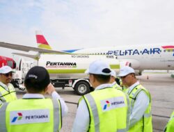 Pesawat Pelita Air Lepas Landas Pakai Minyak Jelantah Jadi Debut SAF Pertamina