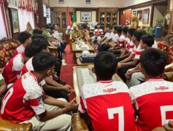 Doa Restu Bupati Sukoharjo untuk Skuad Persiharjo Jelang Laga Final Piala Suratin U-17