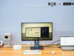 BOE dan Lenovo Luncurkan Monitor ThinkVision Seri P dengan Teknologi Oxide untuk Efisiensi dan Akurasi Warna