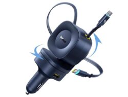 Baseus Meluncurkan Pengisi Daya Mobile PrimeTrip VR2 240W dengan Kabel yang Dapat Ditarik dan Otput 4 Port