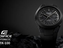 Casio Memperkenalkan Jam Tangan Otomatis EDIFICE EFK-100 dengan Bahan Karbon Tempa