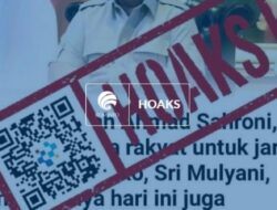 [HOAKS] Presiden Prabowo Minta Rakyat untuk Jarah Rumah Bahlil, Eko, Sri Mulyani, dan Uya Kuya