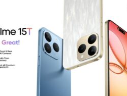 Realme 15T 5G Akhirnya Diluncurkan, Hadir dengan Layar AMOLED 120Hz, Baterai 7.000mAh, dan Bodi IP68/69