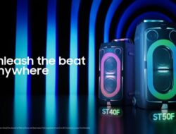 Samsung Sound Tower ST50F dan ST40F Hadirkan Output 240W, Baterai 18 Jam, dan Desain IPX4
