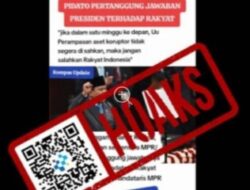 [HOAKS] Presiden Prabowo Bekukan Sementara MPR/DPR