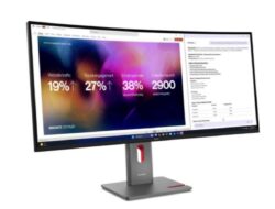 Lenovo Meluncurkan Monitor ThinkVision P40WD-40 dengan Layar IPS Black, Thunderbolt 4 dan PD 140W