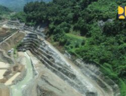 Pembangunan Bendungan Budong-Budong di Kabupaten Mamuju, Hingga Akhir Agustus Progres Capai 63,11%