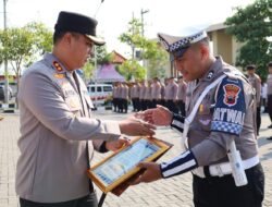 Sejumlah Personel Polres Sukoharjo Diberi Penghargaan, Ini Prestasinya