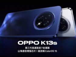 Oppo K13s dan K13x Resmi Meluncur dengan Snapdragon 7 Gen 3, Dimensity 6300, dan Baterai Besar