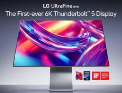 LG UltraFine evo 6K: Monitor 6K Pertama di Dunia dengan Konektivitas Thunderbolt 5