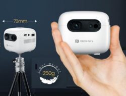 Proyektor Saku Portronics Mungil Ini Mampu Memproyeksikan Layar 100 Inci yang Luas