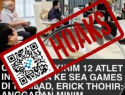 [HOAKS] Indonesia Hanya Kirim 12 Atlet ke SEA Games 2025