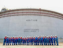 Penampakan Tangki Minyak Terbesar di Asia Tenggara yang Dibangun oleh PT KPI