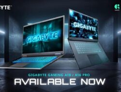 Gigabyte Meluncurkan Laptop Gaming A16 Pro dan A18 dengan Grafis RTX 5080 dan Daya Tahan Baterai 12 Jam