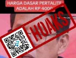 [HOAKS] Menkeu Purbaya Sebut Harga Pertalite Sebenarnya Rp4.000 per Liter