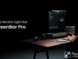 Light Bar Monitor ScreenBar Pro Terbaru dari BenQ Diluncurkan dengan Fitur Pelindung Mata